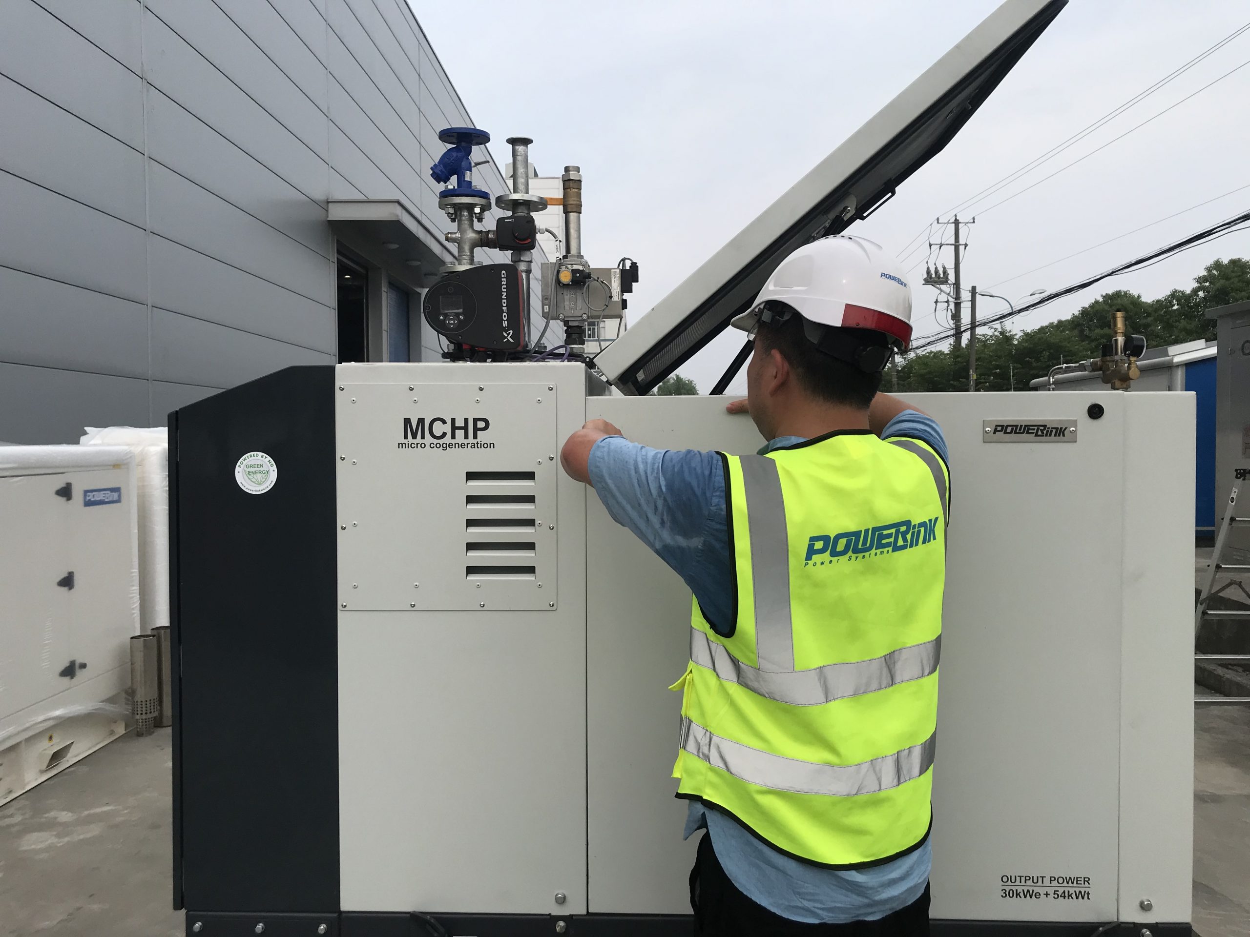 PowerLink MCHP-Gas Cogeneration 10kw, 20kw,30kw,