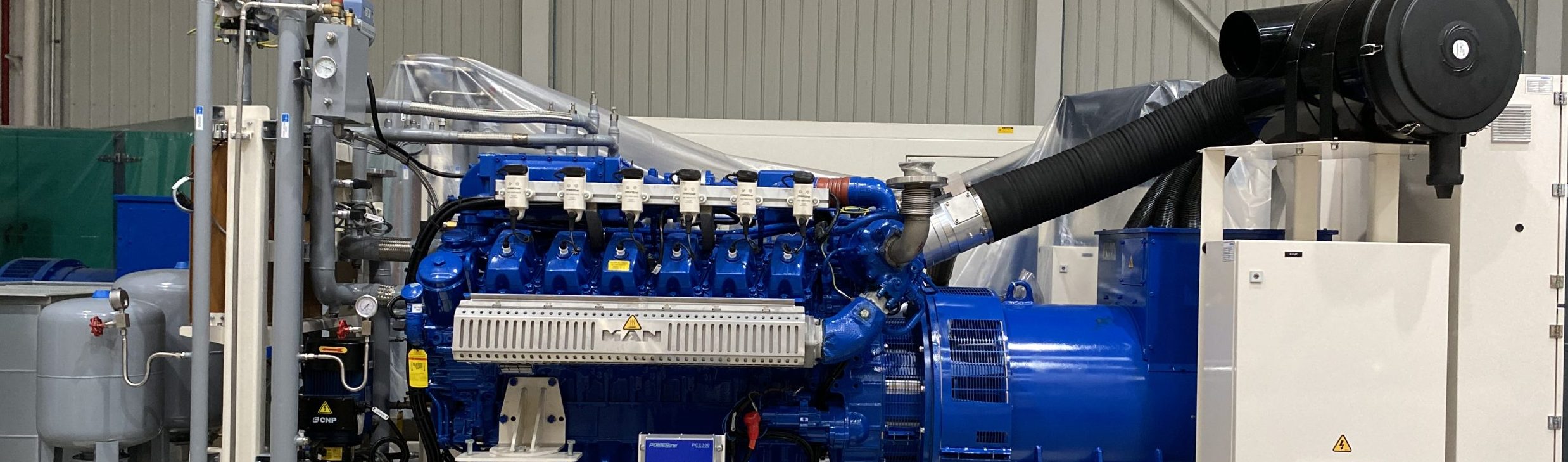 GE520-BG Biogas Genset PowerLink Gas Generator