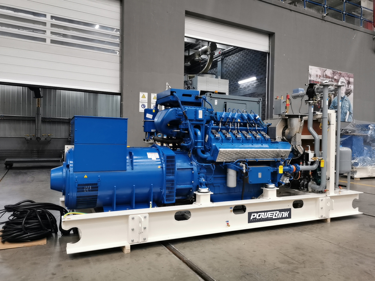 TGE600 NG Natural Gas Genset PowerLink 600KW 1